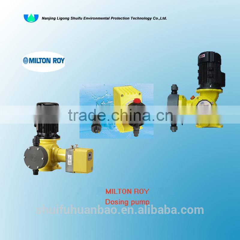 chemical dosing pumps used in water treatment