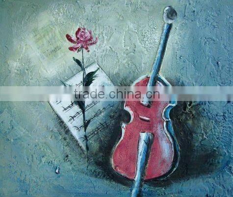 abstract handmade oil paintings of butterflies