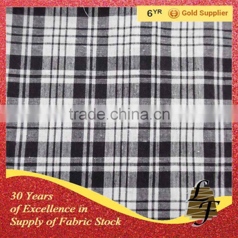 21S- 100% Cotton Yarn Dyed Shirting Stock Fabric(2263)
