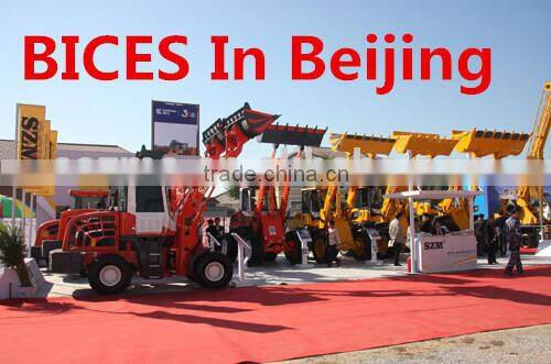 chinese construction machine 3t wheel loader with wood fork for sale