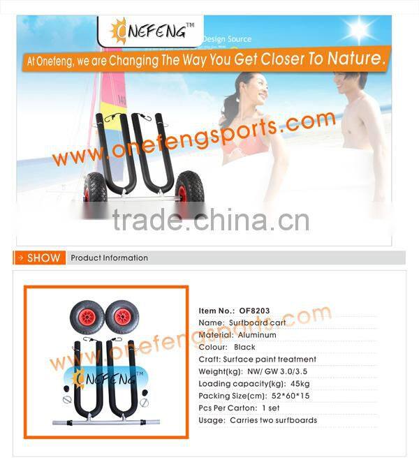 Double Surfboard Carrier,SUP Trolley,beach trolley
