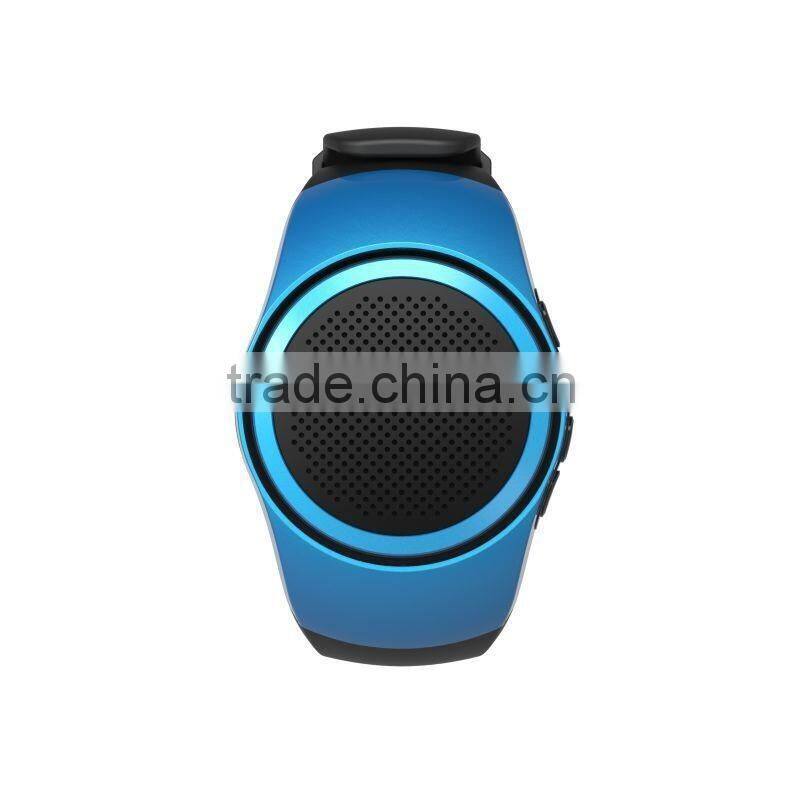Wireless Speakers Bracelet Wristband Band Bluetooth Speaker Mini Hands Free Remote Control Selfie-timer +Phone Anti-Lost