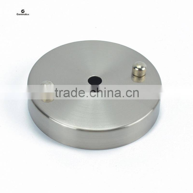 Ceiling Rose * Metal Ceiling Rose * Pendant Cord Grip Lighting Fixture * Chrome