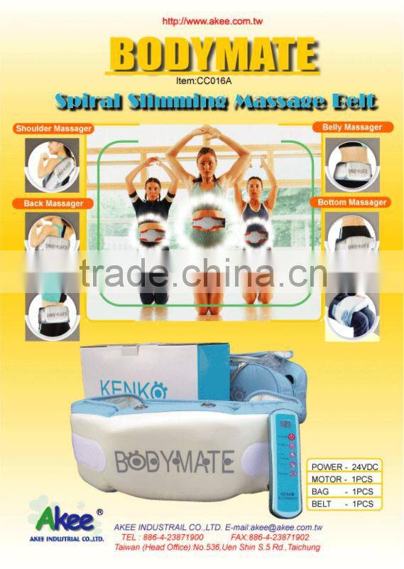 Body shaping slimming vibration massage belt
