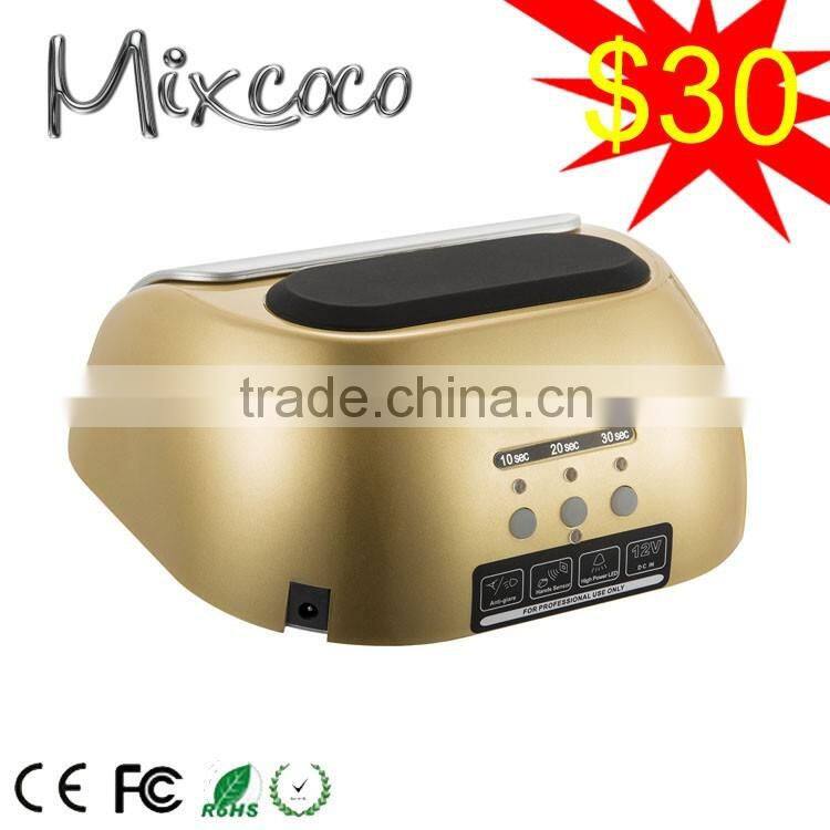 2016 Shenzhen Manicure machine CCFL Nail LED UV Lamp 48w CCFL LED Nail Lamp 2 Hands nail