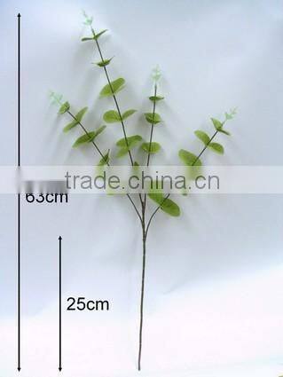 Indoor Decoration Artificial Leaves Multicolor Eucalyptus Plant