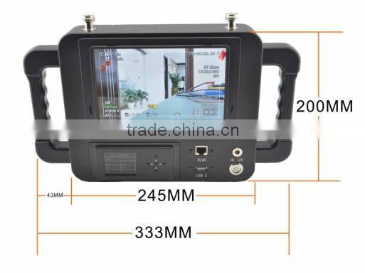 OEM 1080P HD Wireless COFDM AV Receiver With Sun Shade