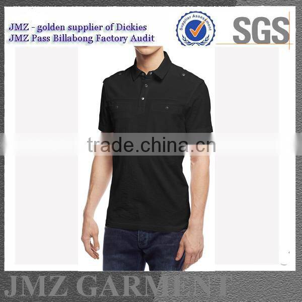 custom simple basic cotton polo shirt OEM new design low MOQ