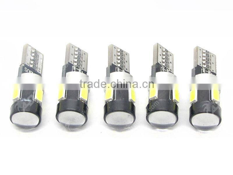 Hot sale T10 194 168 W5W 5630 LED 6 SMD White automotive led bulbs