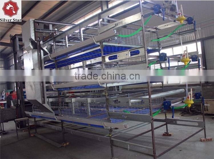 Galvanized wire mesh poultry cages for broiler chicken