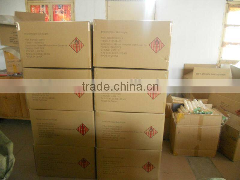 hotel match in short tube ,safety wooden match