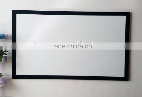 Home Use Velvet planted frame screen 200" fixed wall Frame projector screen
