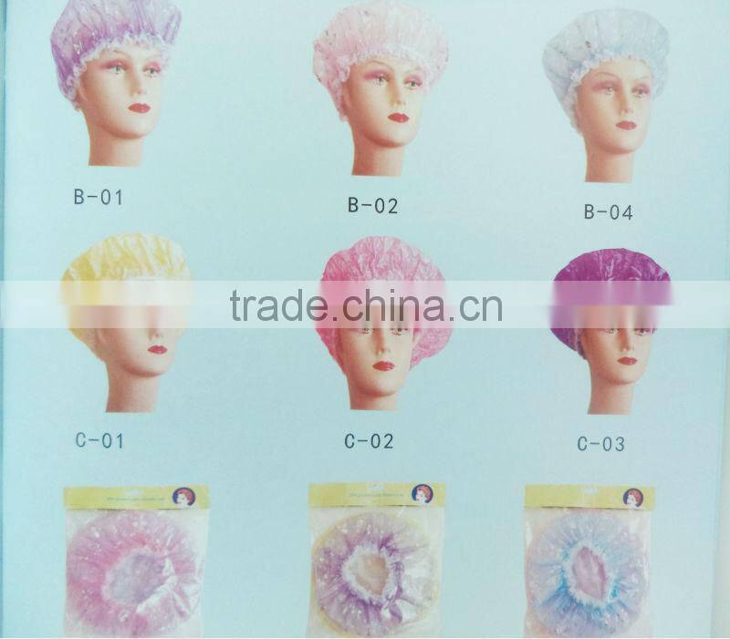 Simple Girls PEVA BATH CAPS shower caps;