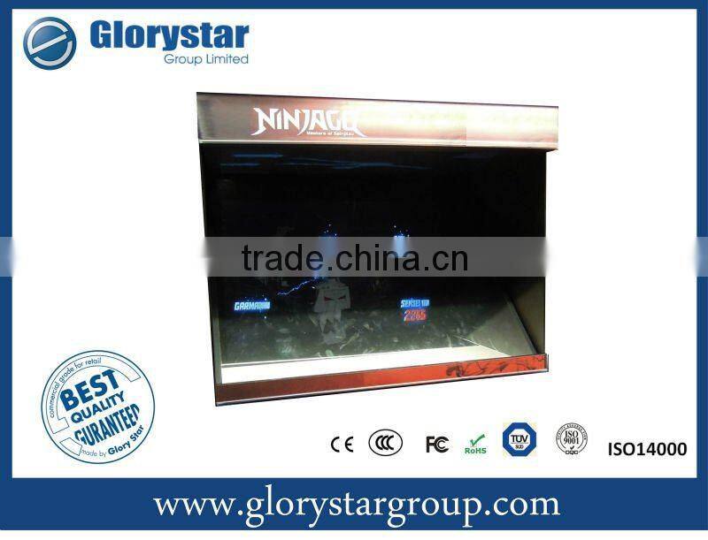 3D display lcd tv advertising 3d holographic display technology products in 3D showcase advertising display