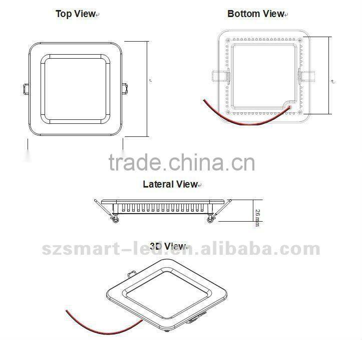 250*250mm LED ceiling panel