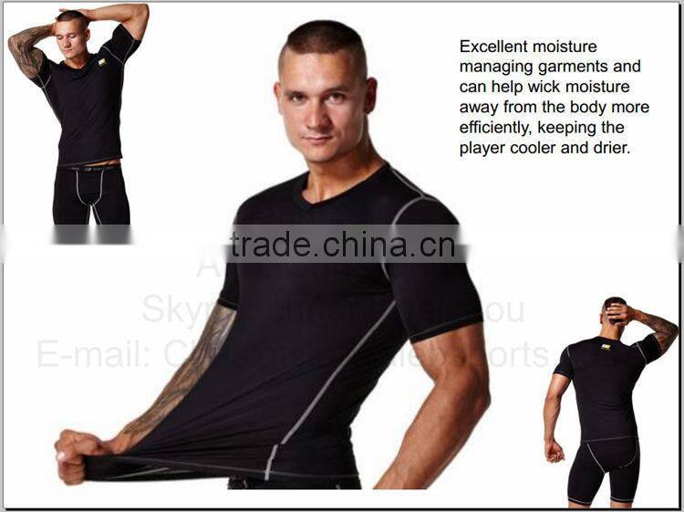 Gym tights Bodybuilding tights Custom climbing Compression Shirts underwear tights garment red blue black white