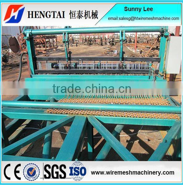 Semi Automatic Crimped Wire Mesh Weaving Machine Anping Hengtai