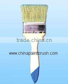 wooden handle paint brush