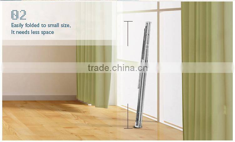 2015 Modern X adjustable laundry rack stainless steel heavy duty clothes hanging rail for clothes
