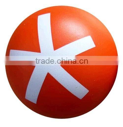 custom shape antistress ball pu foam stress ball with embossed logo