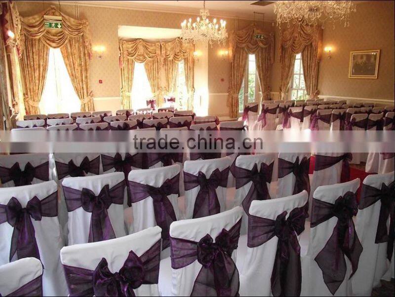 Chiffon Chair Sashes for Wedding Banquet