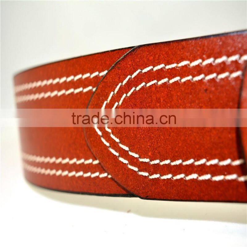 fashion genuine leather with special buckle belts