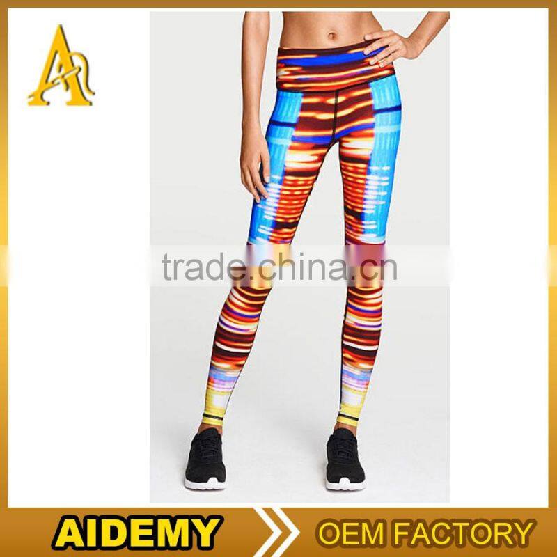 Wholesale sports yoga tights pants women gym leggings fitness