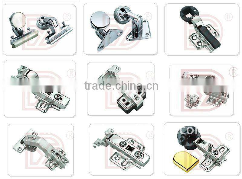 zinc alloy cabinet glass door hinges