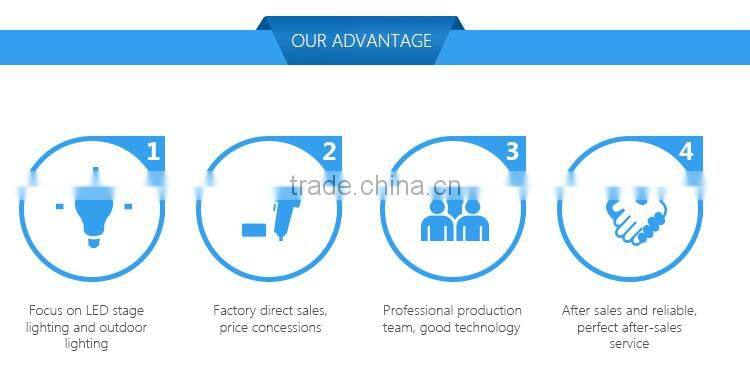 DMX rgb wall washer for nightclub