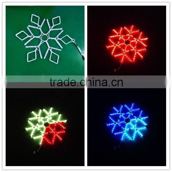Ledcolourlight DMX RGB LED Christmas tree hanging snow strip lights