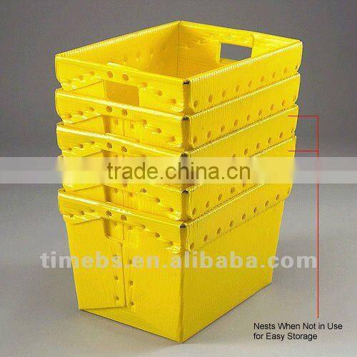 Corrugated wholesale plastic totes