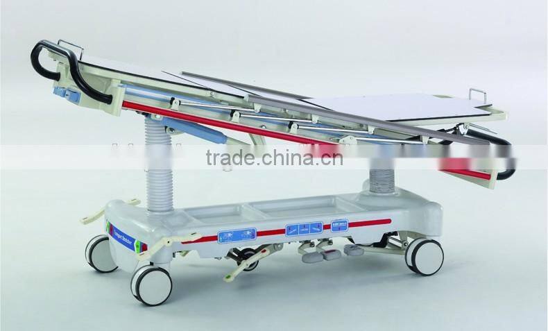 2016 E-8 muli-function hydraulic stretcher, medical stretcher, hospital stretcher