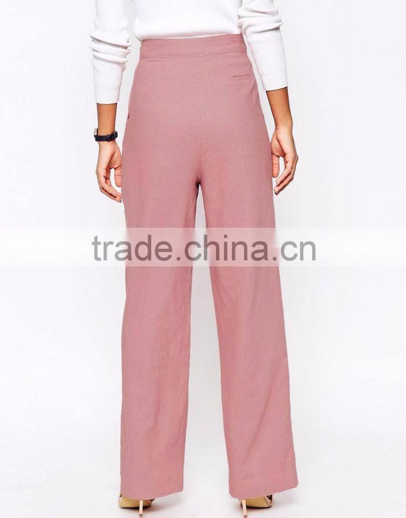 Daijun oem harem pants wholesale india linen pants wholesale ruffle pants for adults