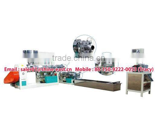Qingdao Luxurious Screw Masterbatch Pelletizing Machine / granulation making machine in Shandong China