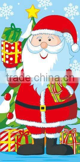 New Design plastic Christmas door decorations for home