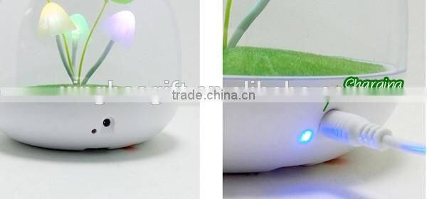 China manufacturer popular design mushroom lamps Promotional gift mini LED touchable change color decorative night light