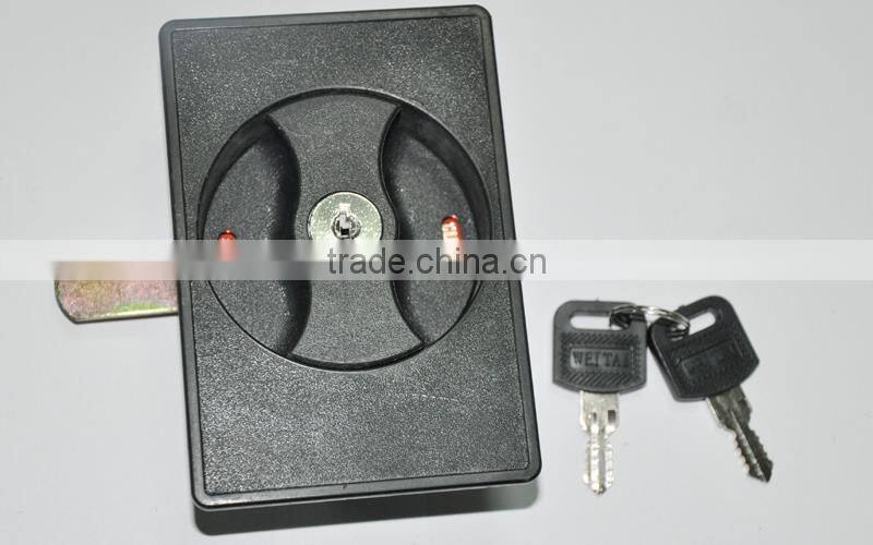 Multifunctional shelving lock for iron cabinet