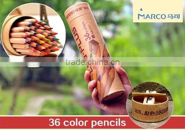 artist 24 colored drawing pencil set writting sketching Marco 6100
