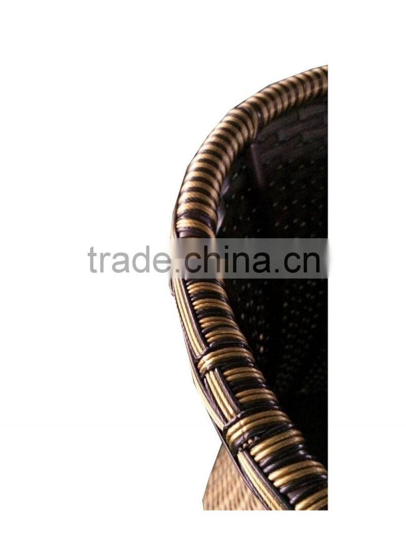 Rattan garden flowerpots factory