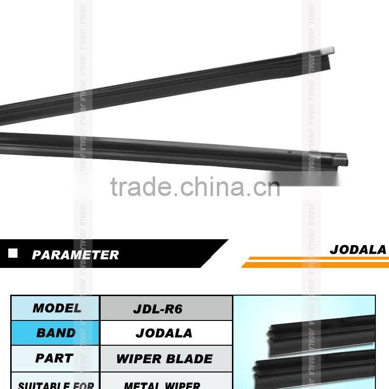 Wiper Blade Rubber Refills, PC Backing