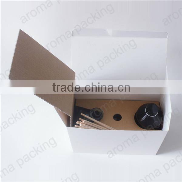 Simple white packaging boxes, reed diffuser boxes