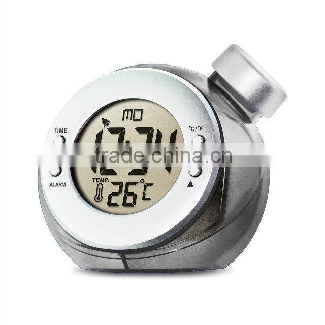 New arrival!! Temperature function water powered thermometer desk clock