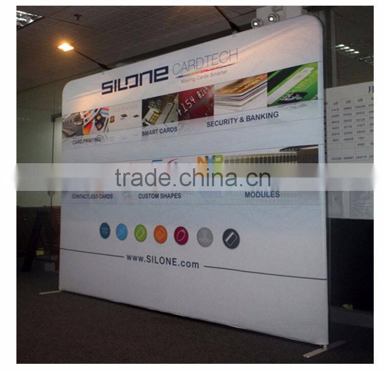auminum frame textile led lighting box fabric