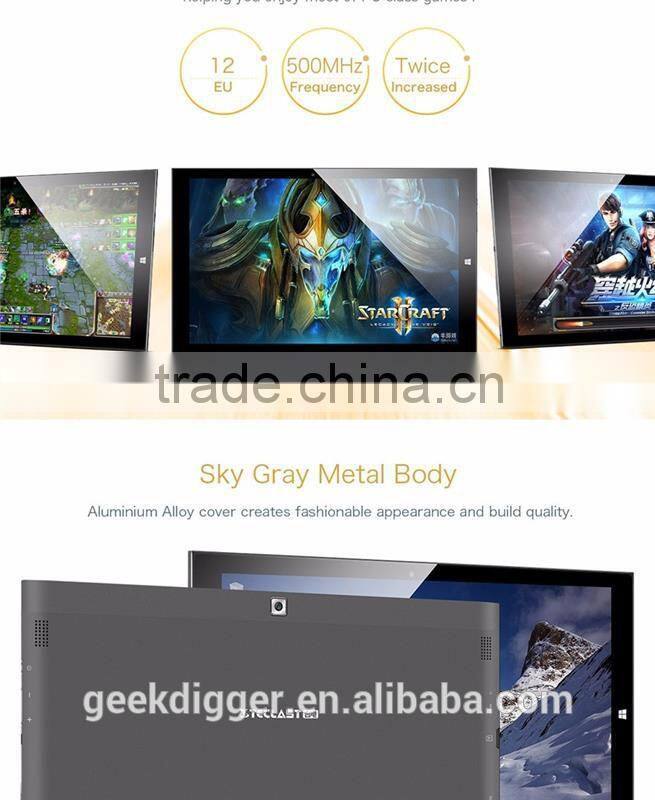 Teclast TBOOK 16 2 in 1 Ultrabook Tablet PC-BLACK/11.6 inch Win 10 + Android 5.1 Intel Cherry Trail Z8300 64bit