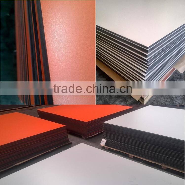 wuya wood color 13mm hpl compact panel