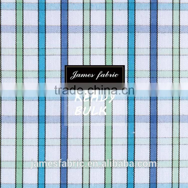 50s Yarn Dyed Cotton Shirting Fabric, Colorful Stripe/Check/Plaid Fabric, Plain Weaving Fabric