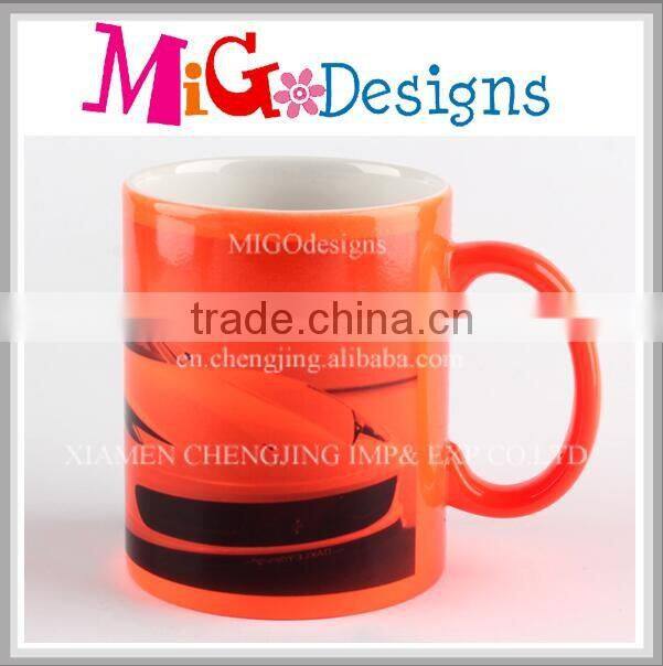 Hot Sale Custom Logo Decal Ceramic Milk Mug