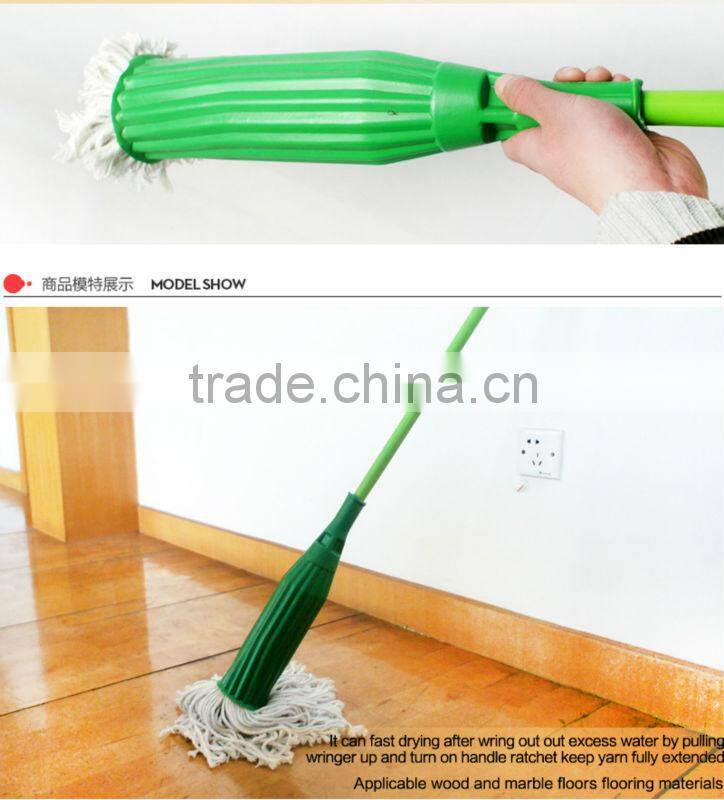 easy to use and easy to wring out the water best mop