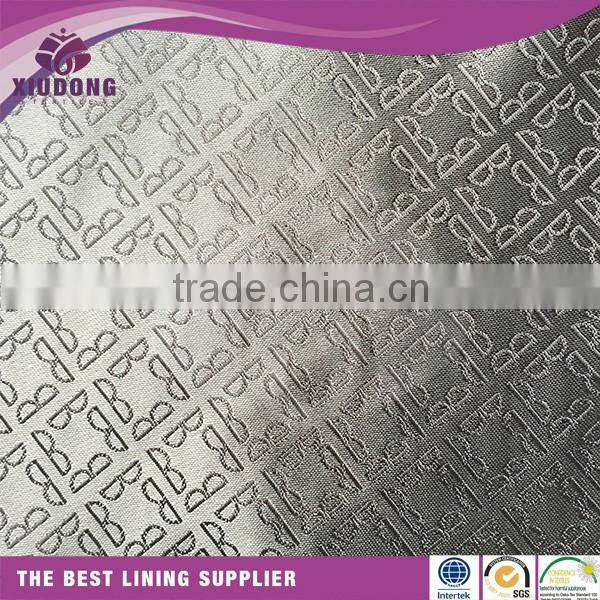 Wholesale China Supplier Fabric hot Sale Brush Polyester Viscose Men's Suit Fabric for lining ,lining for suit
