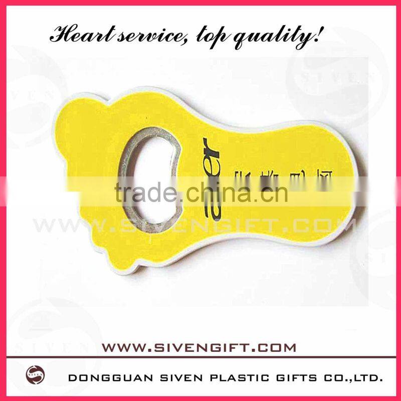 hot sale custom pvc wine bottle opener